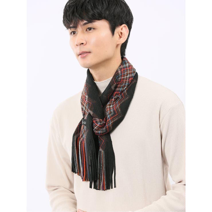 14ワイン | アクリル ラッセルマフラー | TAKA-Q MEN