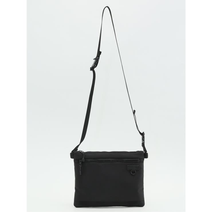 05黒 | 軽量ツイル サコッシュ | TAKA-Q MEN