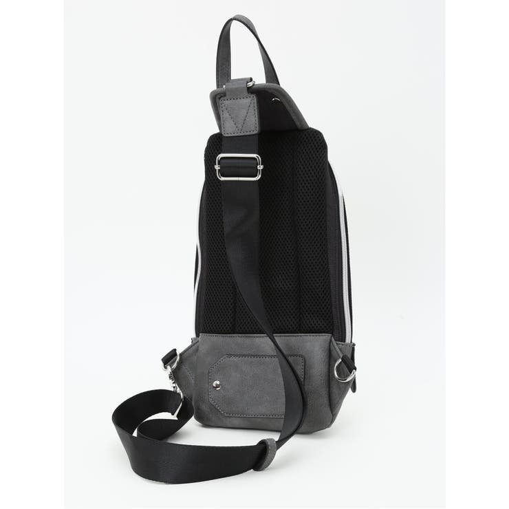 杢ツイル配色 ボディバッグ[品番：TKQJ0019292]｜TAKA-Q MEN