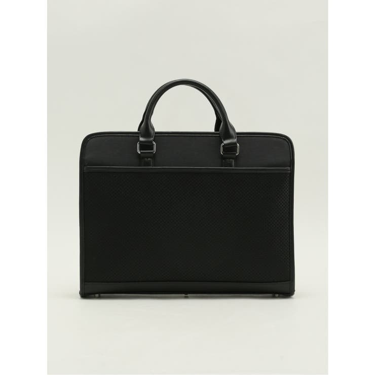 ブロックチェック 2WAYブリーフバッグ A4対応 | TAKA-Q MEN | 詳細画像3 