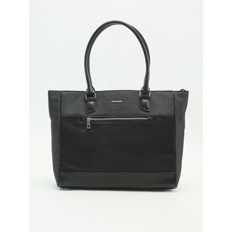 撥水 市松切替 2WAYトートバッグ A4対応 | TAKA-Q MEN | 詳細画像1 