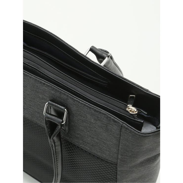 撥水 市松切替 2WAYトートバッグ A4対応 | TAKA-Q MEN | 詳細画像10 