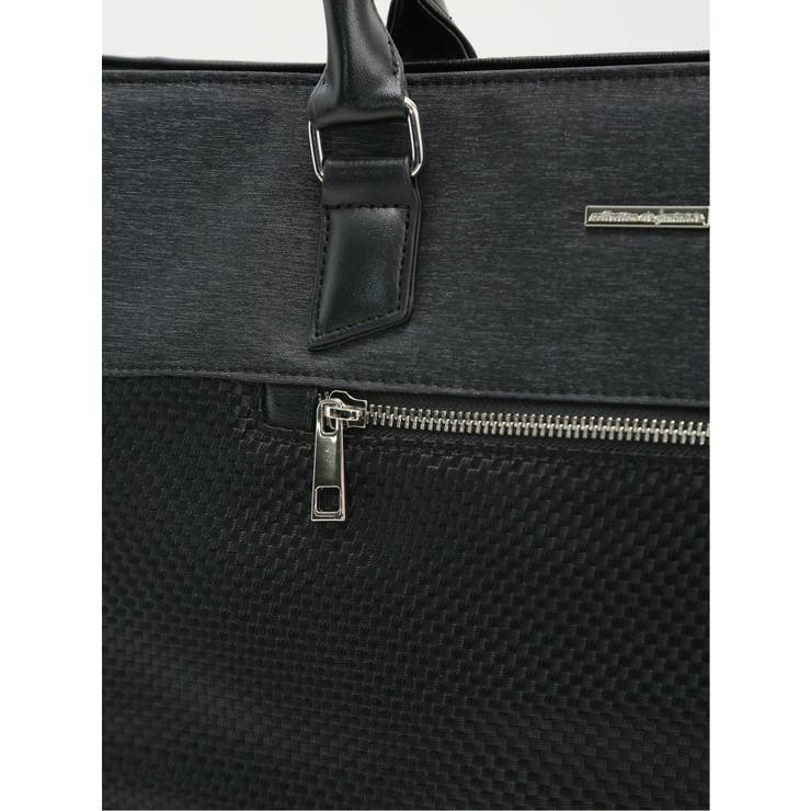 撥水 市松切替 2WAYトートバッグ A4対応 | TAKA-Q MEN | 詳細画像7 