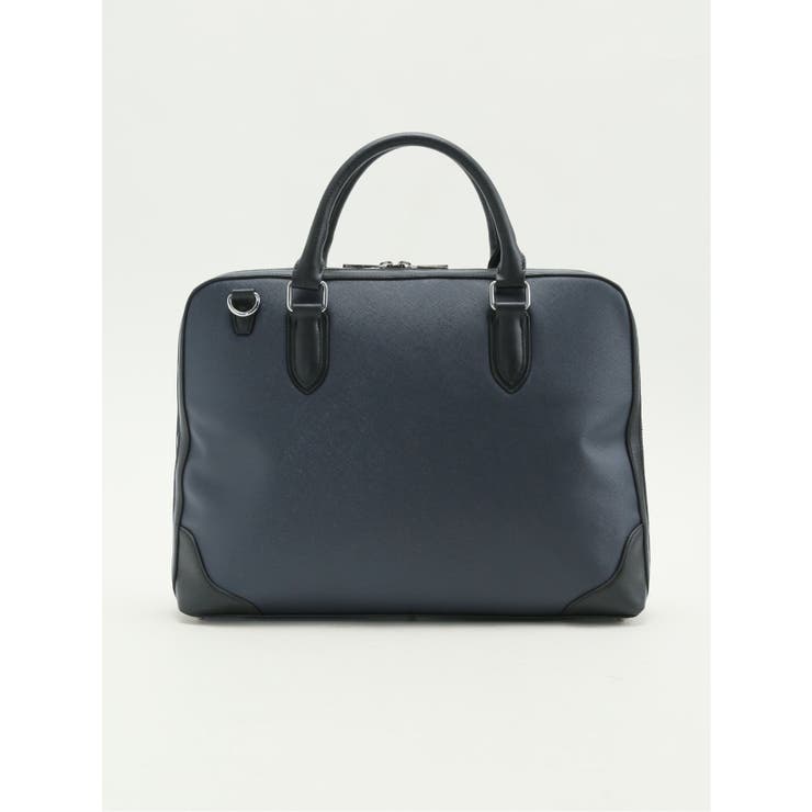 サフィアーノ型押し 2WAYブリーフバッグ A4対応 | TAKA-Q MEN | 詳細画像4 