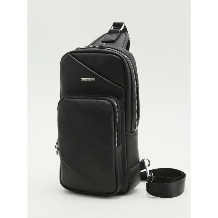 サフィアーノ型押し ボディバッグ | TAKA-Q MEN | 詳細画像1 