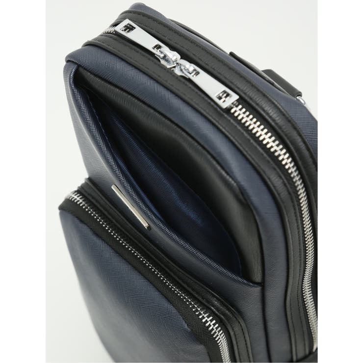 サフィアーノ型押し ボディバッグ | TAKA-Q MEN | 詳細画像15 