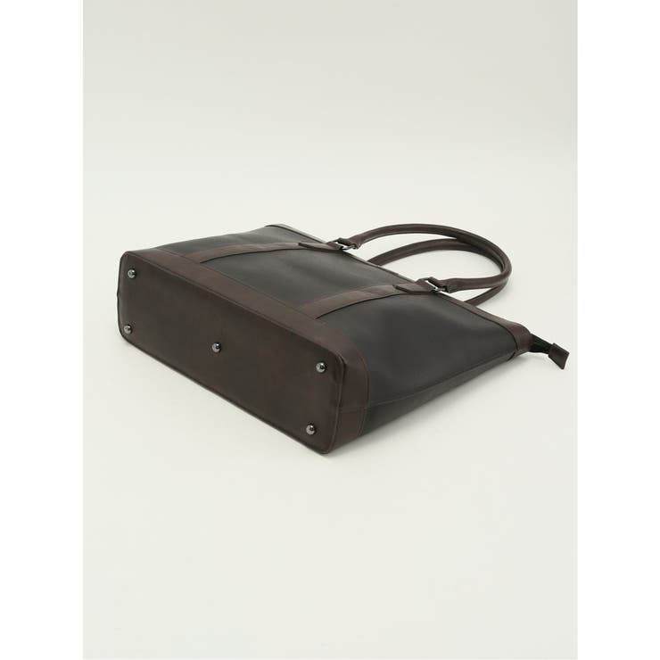 シュリンク 型押し トート バッグ A4対応 | TAKA-Q MEN | 詳細画像13 