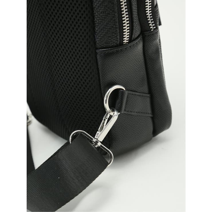 編地型押し ボディバッグ | TAKA-Q MEN | 詳細画像5 