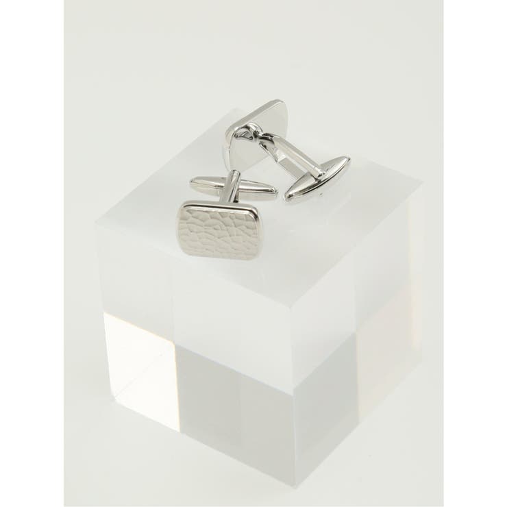 ウロコ調 レクタングルカフス | TAKA-Q MEN | 詳細画像1 