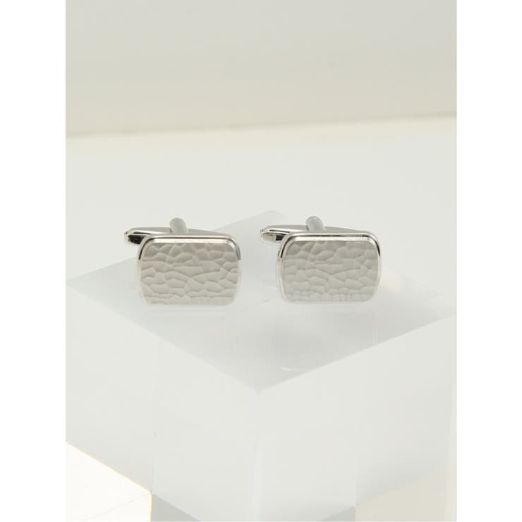 ウロコ調 レクタングルカフス | TAKA-Q MEN | 詳細画像2 