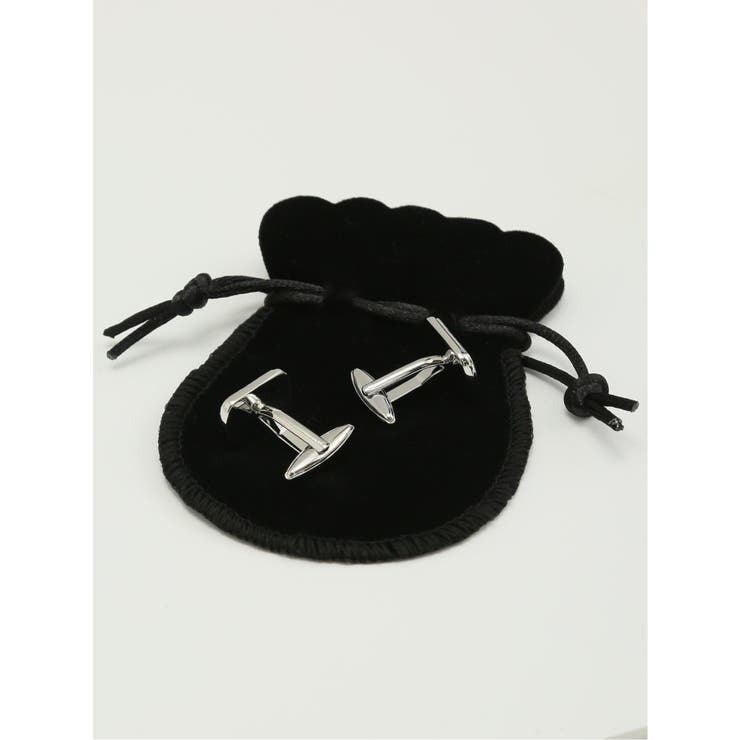 ウロコ調 レクタングルカフス | TAKA-Q MEN | 詳細画像3 