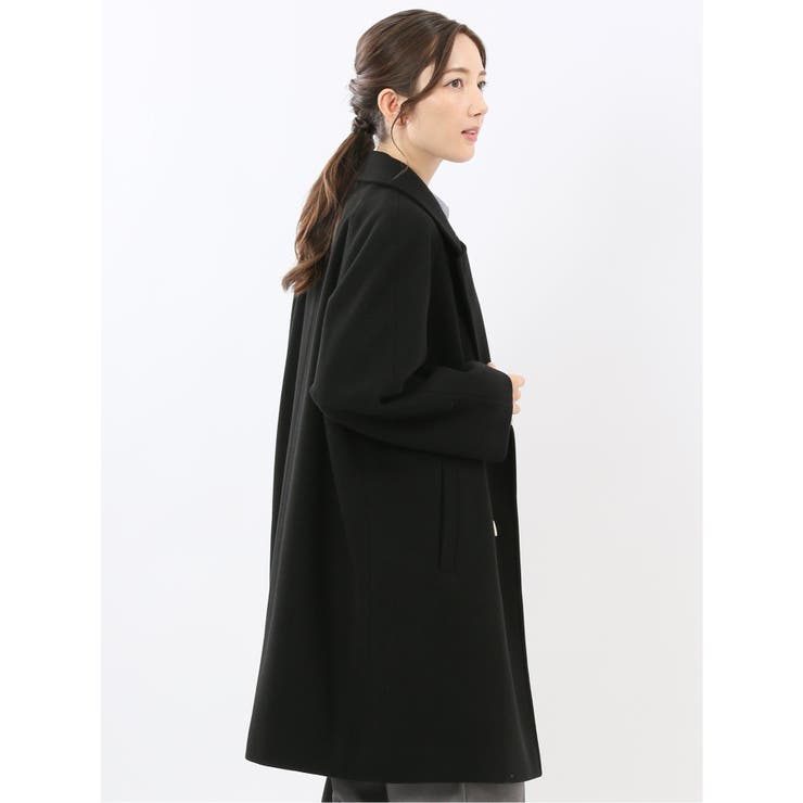 ハンドウォッシャブル オーバーサイズ ピーコート | TAKA-Q WOMEN | 詳細画像18 