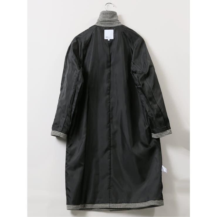 【新品タグ付き】J-White〈三京商会〉2wayシルク×リアルファーコート黒L