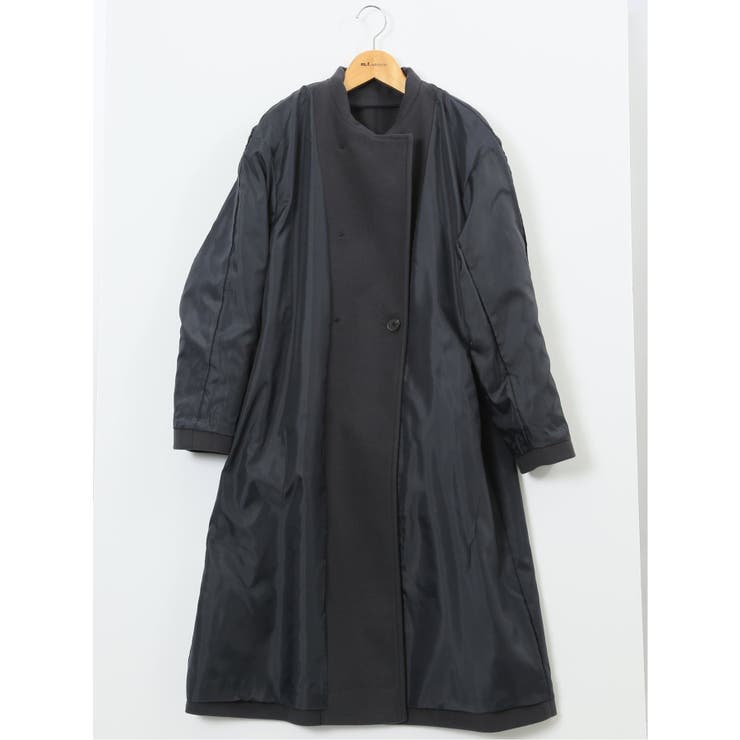 ストレッチ ハンドウォッシャブル スタンドカラー ロングコート | TAKA-Q WOMEN | 詳細画像14 