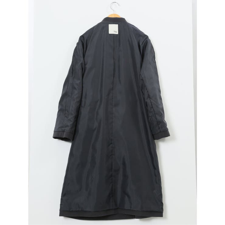 ストレッチ ハンドウォッシャブル スタンドカラー ロングコート | TAKA-Q WOMEN | 詳細画像15 