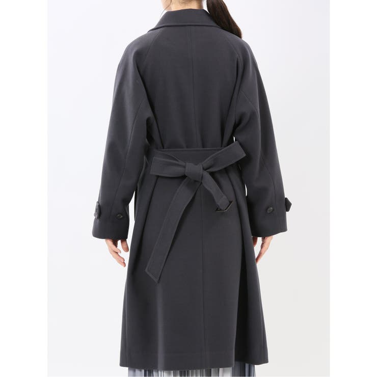 ストレッチ ハンドウォッシャブル スタンドカラー ロングコート | TAKA-Q WOMEN | 詳細画像9 