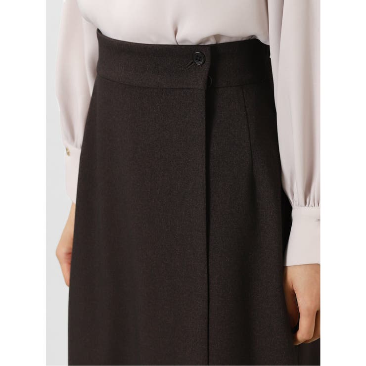 ラナテック/LANATEC セットアップ フレアースカート 茶 | TAKA-Q WOMEN | 詳細画像9 