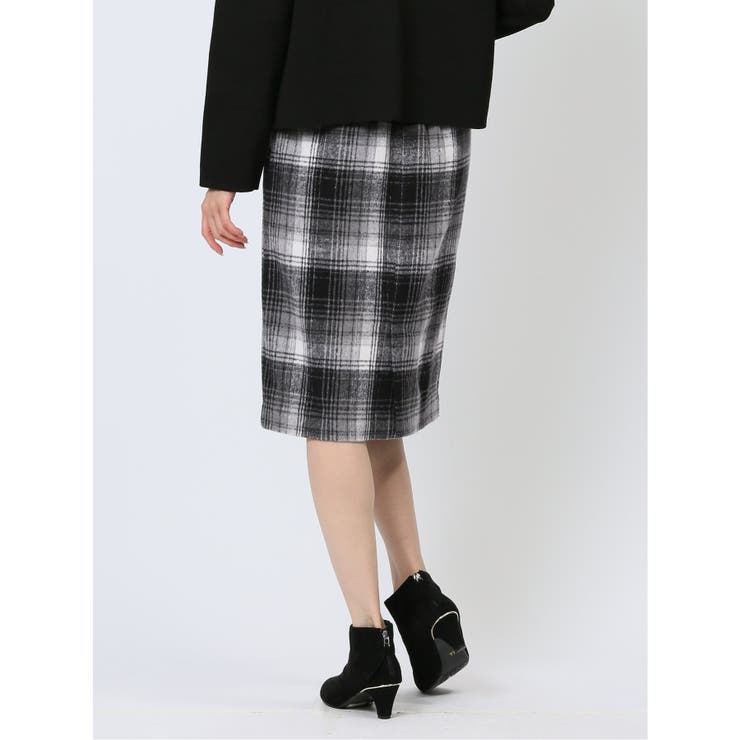 シャギー ビット付き タイトスカート | TAKA-Q WOMEN | 詳細画像15 