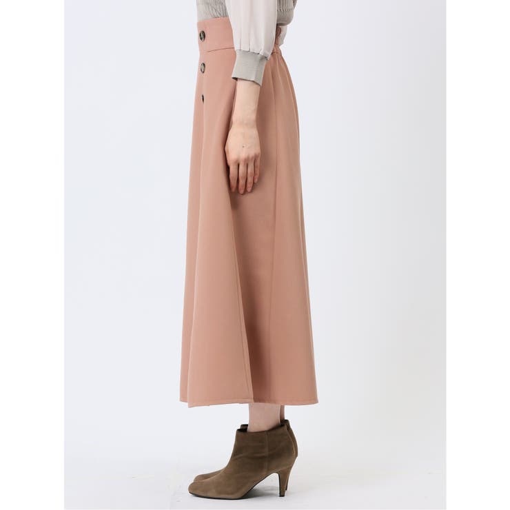 ボタンデザイン フレアースカート | TAKA-Q WOMEN | 詳細画像19 