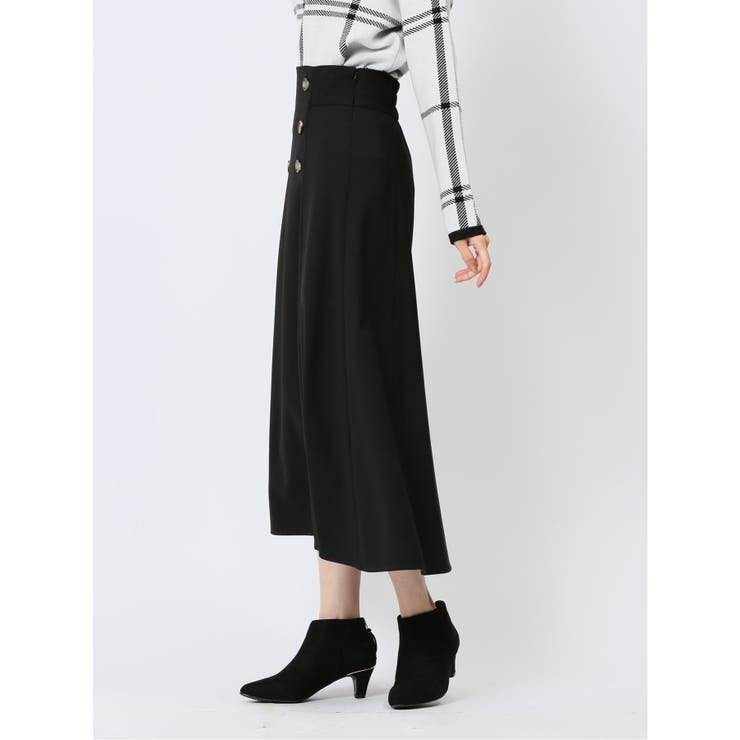 ボタンデザイン フレアースカート | TAKA-Q WOMEN | 詳細画像2 