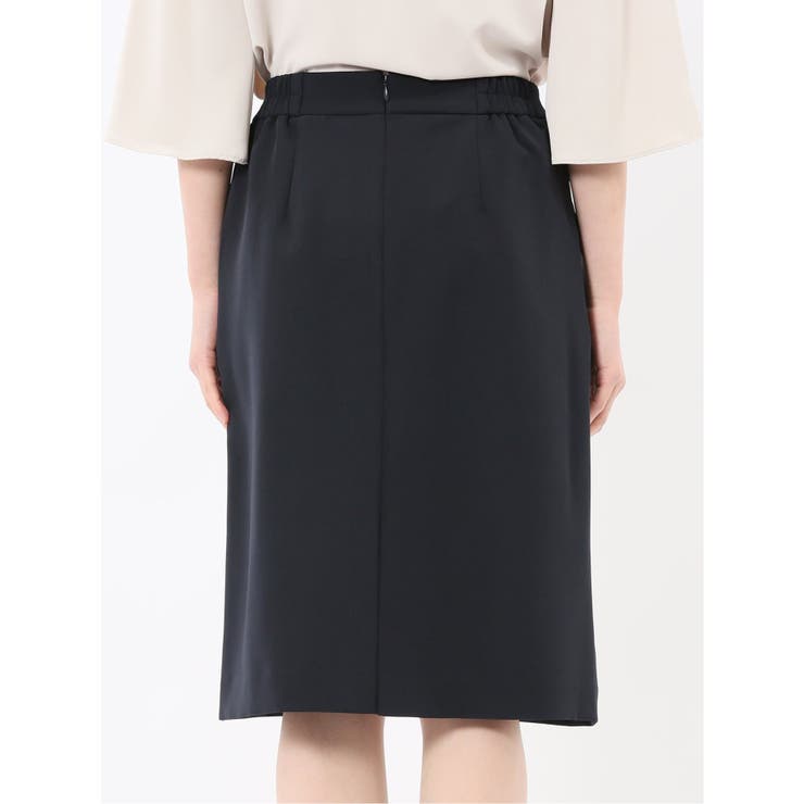 ストレッチウォッシャブル ダブルクロス Aラインスカート | TAKA-Q WOMEN | 詳細画像8 