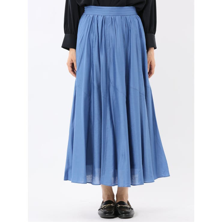 シルキーローン タックギャザースカート | TAKA-Q WOMEN | 詳細画像41 