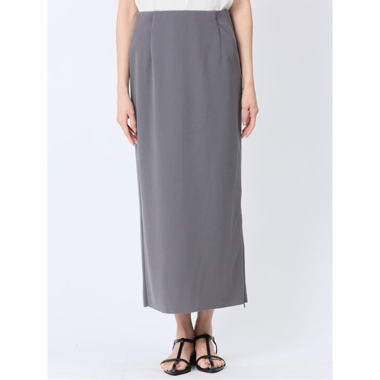 カットジョーゼットタイトスカート | TAKA-Q WOMEN | 詳細画像5 