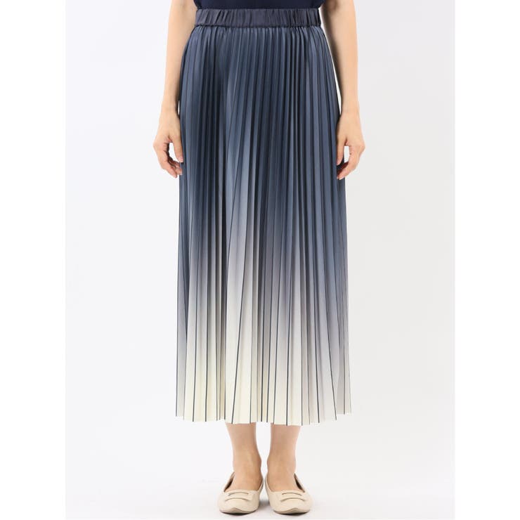 グラデーションプリーツ ロングスカート | TAKA-Q WOMEN | 詳細画像30 