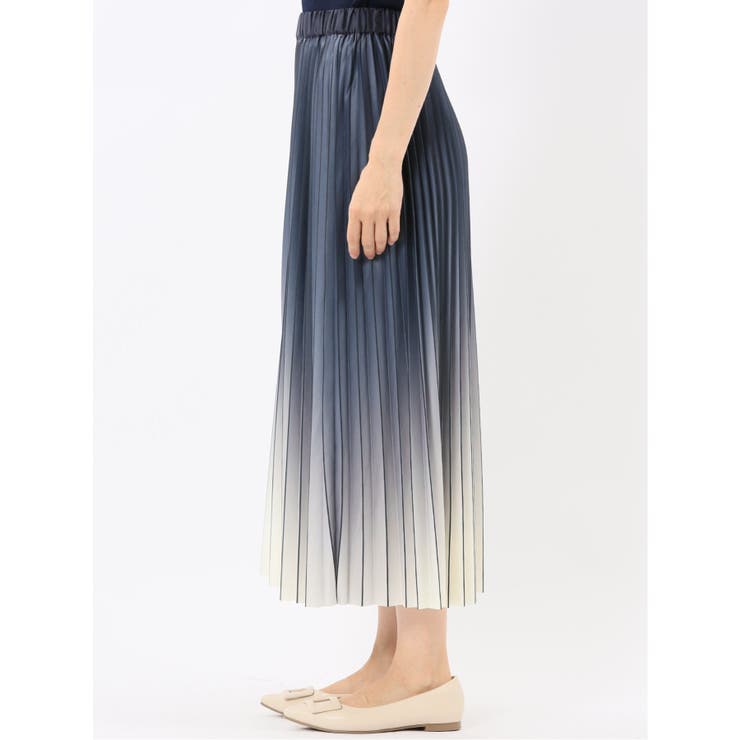 グラデーションプリーツ ロングスカート | TAKA-Q WOMEN | 詳細画像31 
