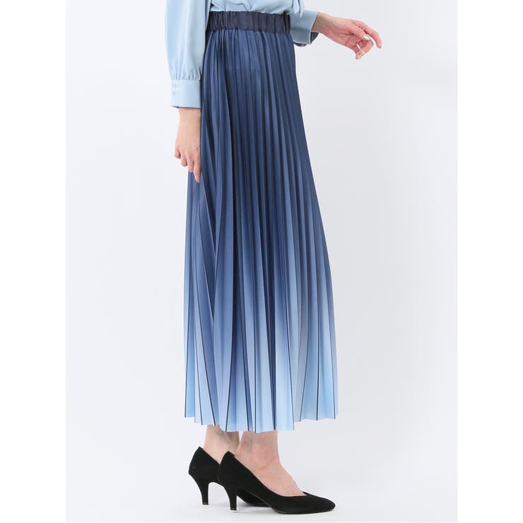 グラデーションプリーツ ロングスカート | TAKA-Q WOMEN | 詳細画像20 