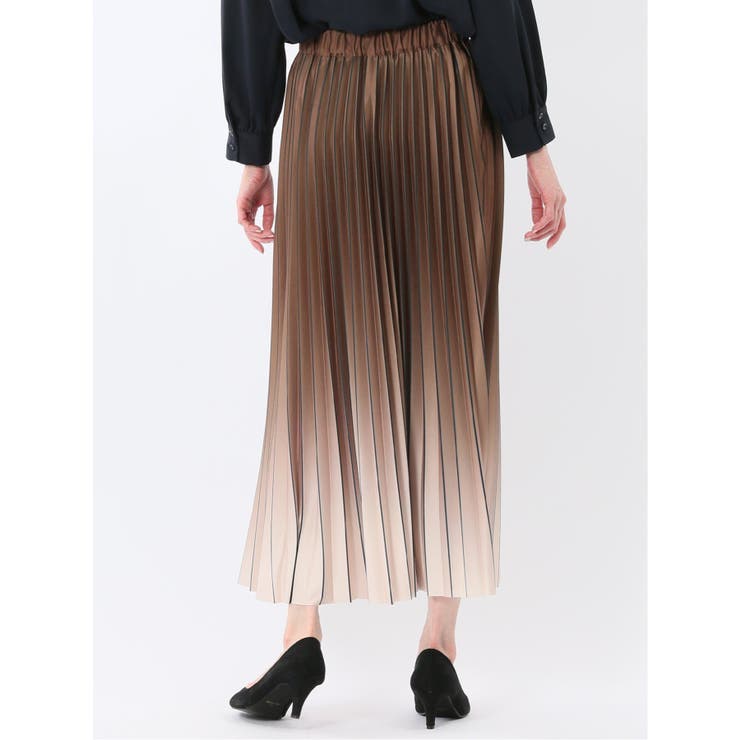 グラデーションプリーツ ロングスカート | TAKA-Q WOMEN | 詳細画像3 