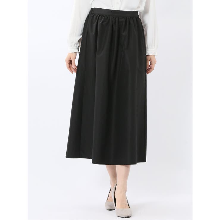 ギャザー フレアースカート | TAKA-Q WOMEN | 詳細画像1 