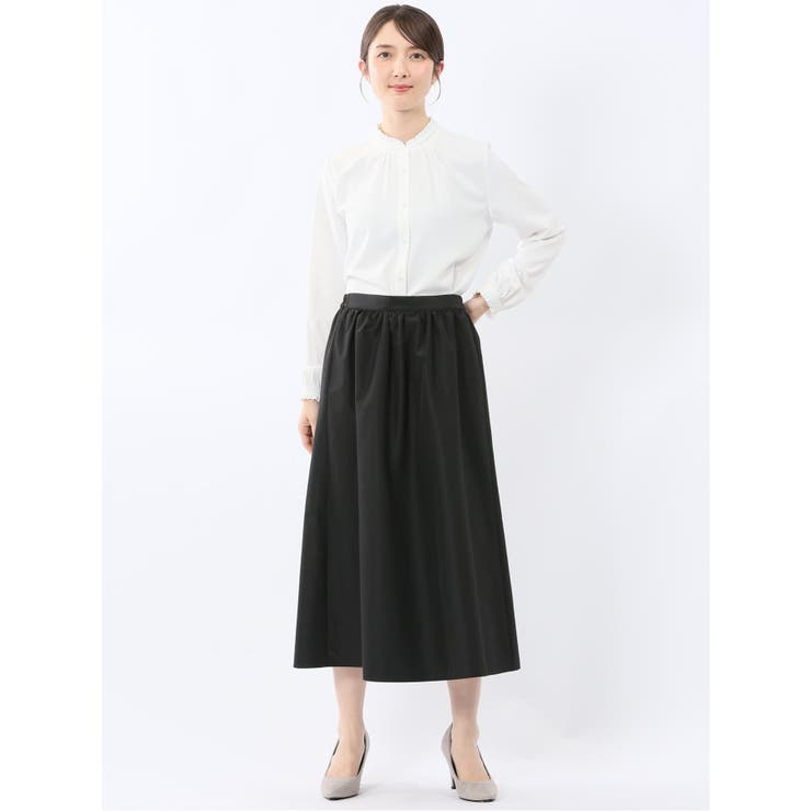 ギャザー フレアースカート | TAKA-Q WOMEN | 詳細画像5 