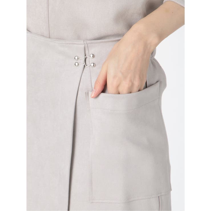 スエード調 タイトスカート(セットアップ可能) | TAKA-Q WOMEN | 詳細画像21 