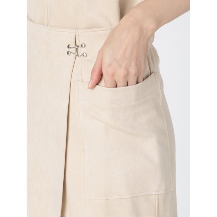 スエード調 タイトスカート(セットアップ可能) | TAKA-Q WOMEN | 詳細画像8 