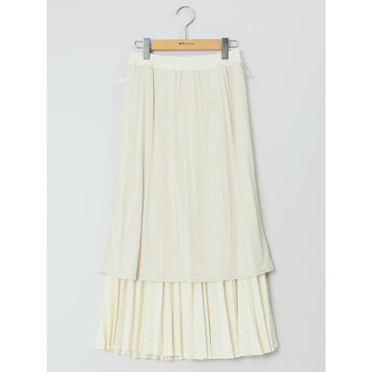 ハンチ/HUNCH カットジャガード プリーツロングスカート | TAKA-Q WOMEN | 詳細画像12 