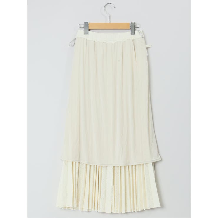 ハンチ/HUNCH カットジャガード プリーツロングスカート | TAKA-Q WOMEN | 詳細画像13 