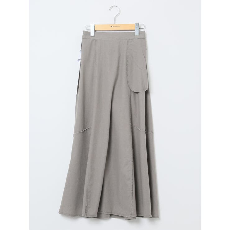 ハンチ/HUNCH 無地 フレンチリネン フレアスカート | TAKA-Q WOMEN | 詳細画像12 