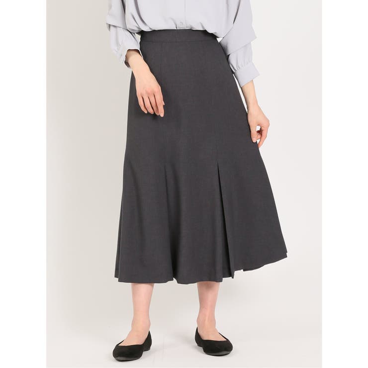 06グレー | ストレッチ マーメイドスカート | TAKA-Q WOMEN
