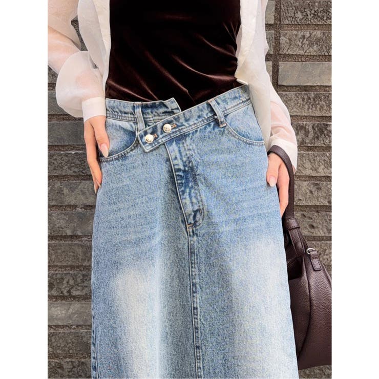 ドロー/DRAW デニムスカート | TAKA-Q WOMEN | 詳細画像2 