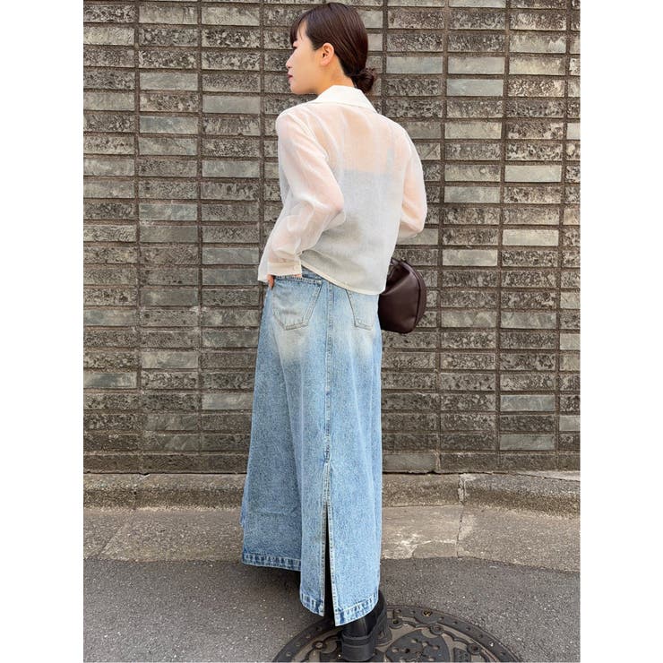 ドロー/DRAW デニムスカート | TAKA-Q WOMEN | 詳細画像4 