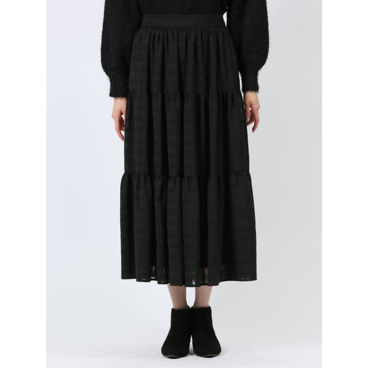 ロング ティアードスカート | TAKA-Q WOMEN | 詳細画像6 