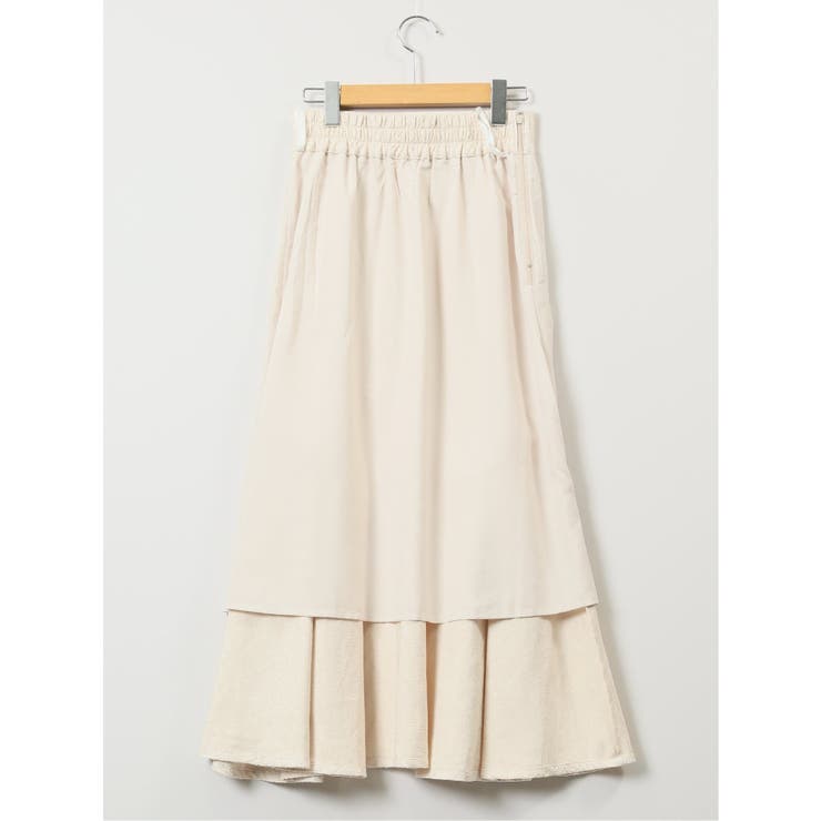 裾プリーツ ロングスカート ジャガード | TAKA-Q WOMEN | 詳細画像12 