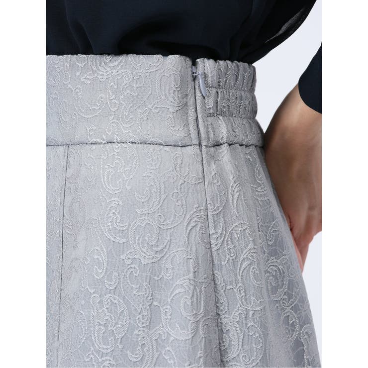 裾プリーツ ロングスカート ジャガード | TAKA-Q WOMEN | 詳細画像21 