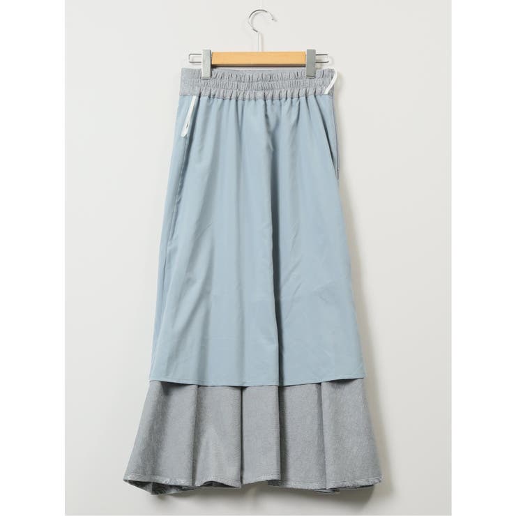 裾プリーツ ロングスカート ジャガード | TAKA-Q WOMEN | 詳細画像24 