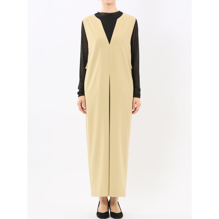 ストレッチウォッシャブル ウーリッシュ サロペット(セットアップ可能) | TAKA-Q WOMEN | 詳細画像32 