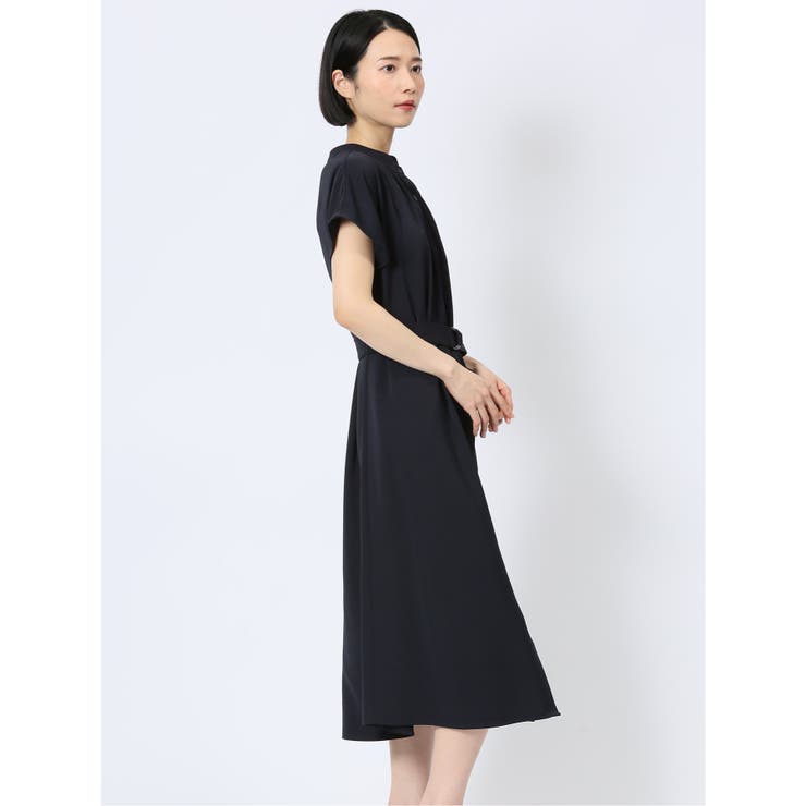 前後2WAY シャツワンピース[品番：TKQJ0025013]｜TAKA-Q WOMEN