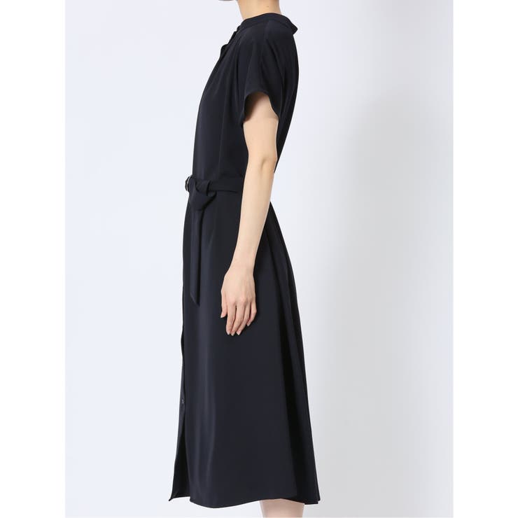 前後2WAY シャツワンピース[品番：TKQJ0025013]｜TAKA-Q WOMEN