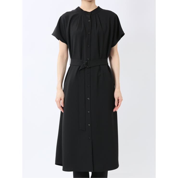 おトク情報がいっぱい！ 前後2WAY シャツワンピース[品番：TKQJ0025013]｜TAKA-Q WOMEN One Piece