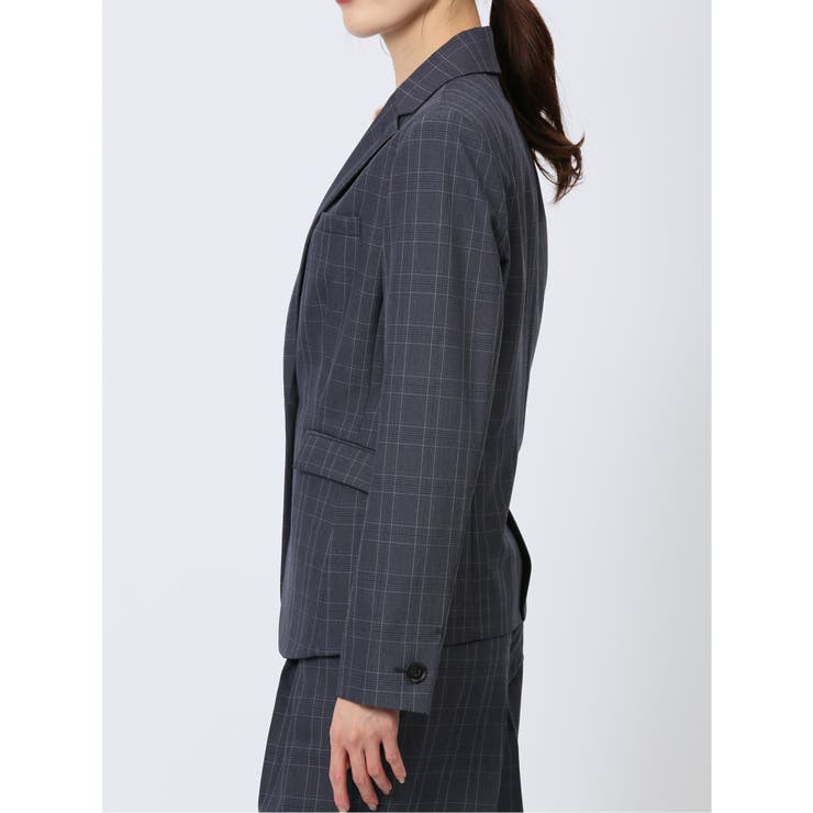ブルーチェックセットアップ00704 – Foonique